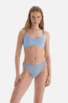 Mavi Normal Bel Bikini Altı