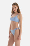 Mavi Normal Bel Bikini Altı