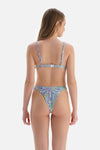 Lila - Yeşil Brazilian Bikini Altı