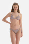Mavi Spagetti Bikini Altı