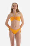 Sarı Spagetti Bikini Altı