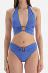 Mavi Normal Bel Bikini Altı