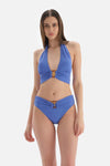 Mavi Normal Bel Bikini Altı