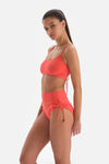 Turuncu Yüksek Bel Bikini Altı