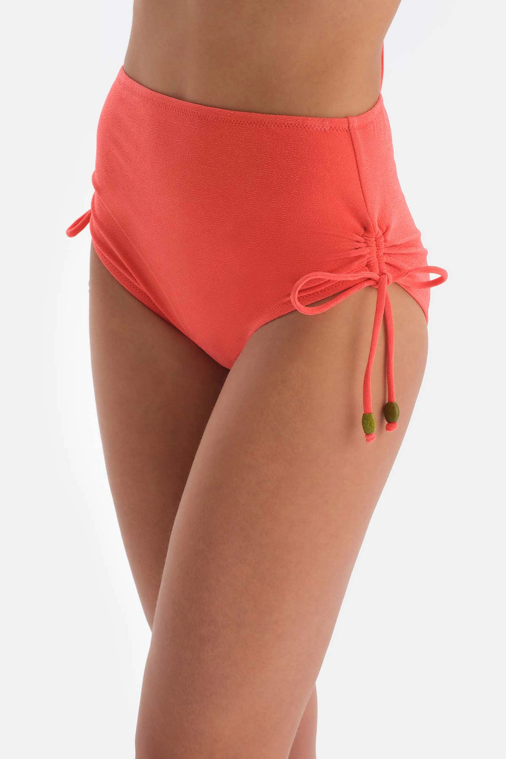 Turuncu Yüksek Bel Bikini Altı