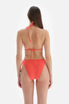 Turuncu Spagetti Bikini Altı