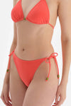 Turuncu Spagetti Bikini Altı