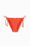 Turuncu Spagetti Bikini Altı