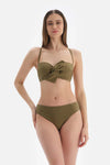 Yeşil Normal Bel Bikini Altı