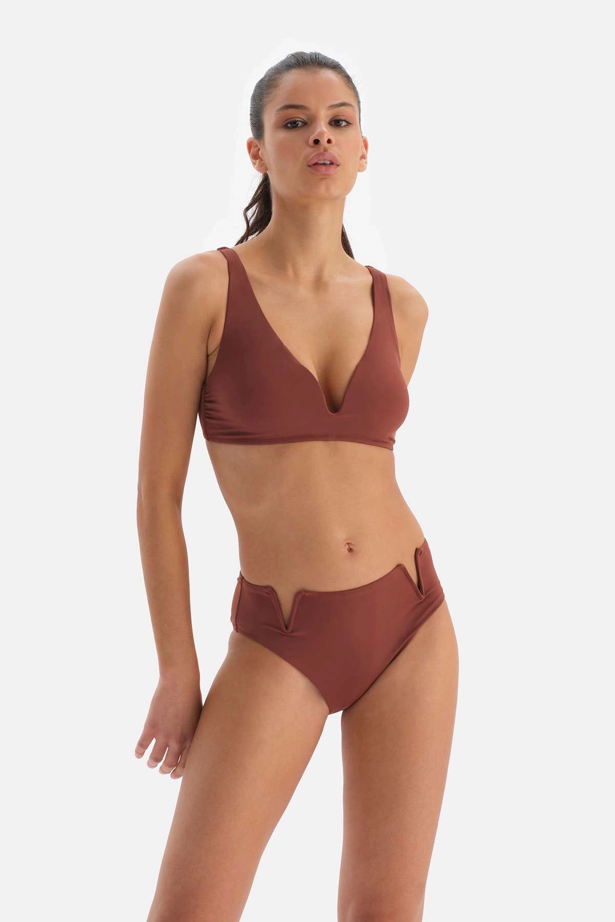 Kahve Normal Bel Bikini Altı