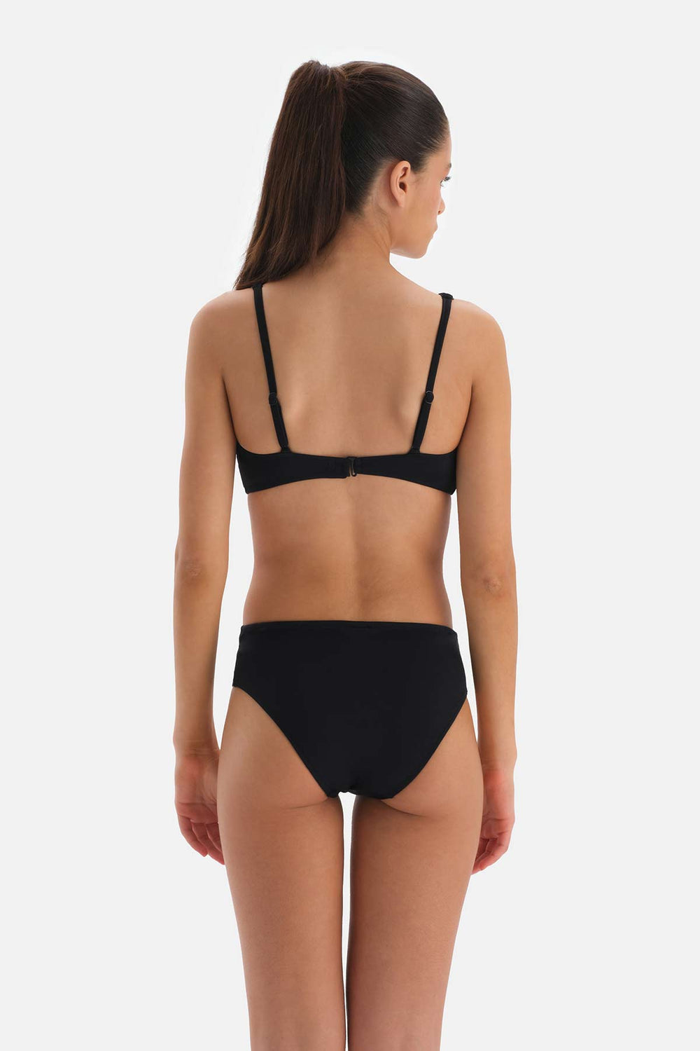 Siyah Normal Bel Bikini Altı