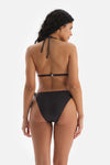 Siyah Kalın Bağcıklı Bikini Altı