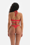 Kırmızı String Bikini Altı