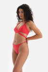 Kırmızı String Bikini Altı
