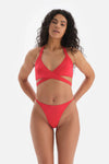Kırmızı String Bikini Altı