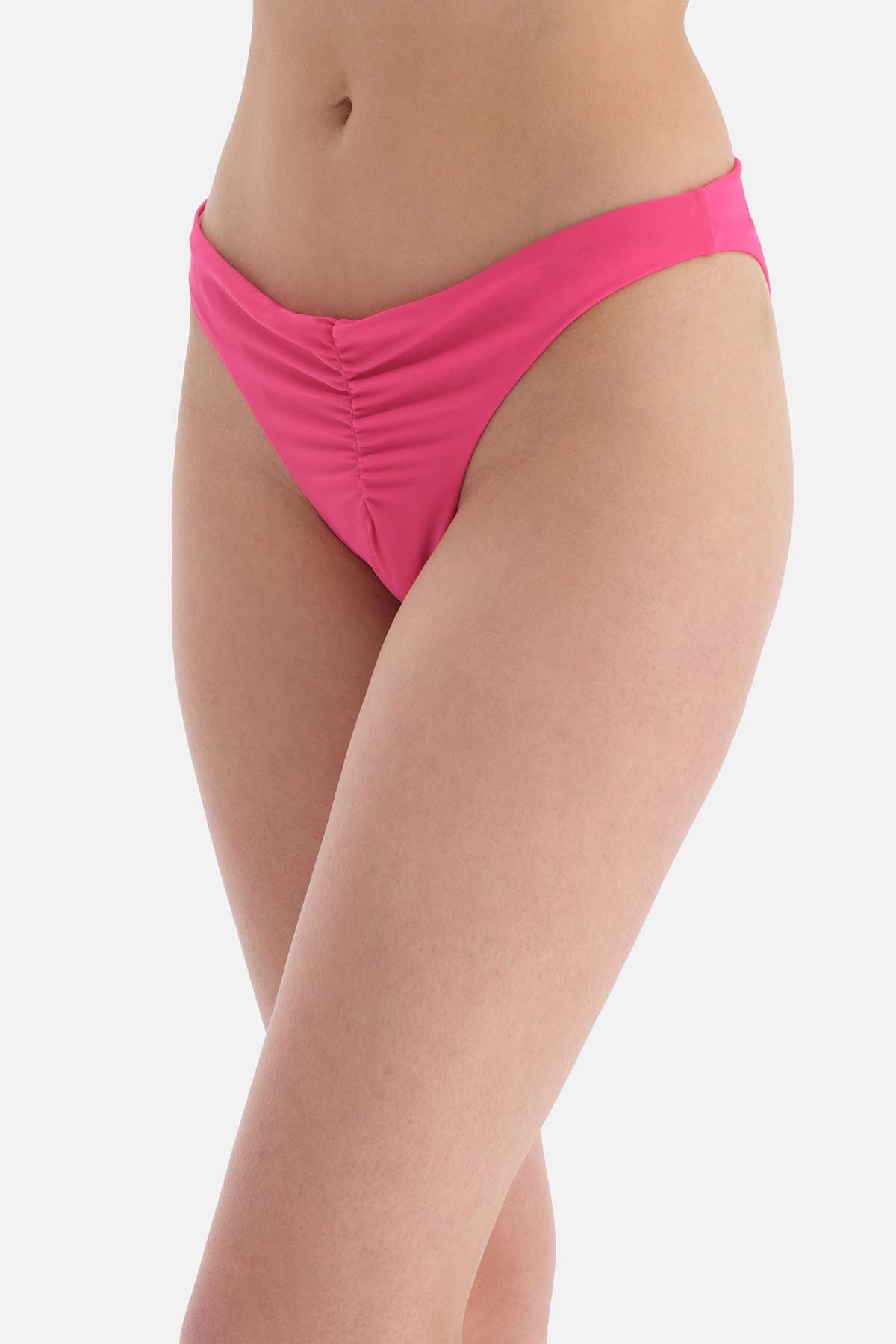 Fuşya Brazilian Düşük Bel Bikini Altı