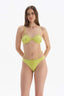 Yeşil Ip Detaylı Brazilian Bikini Altı
