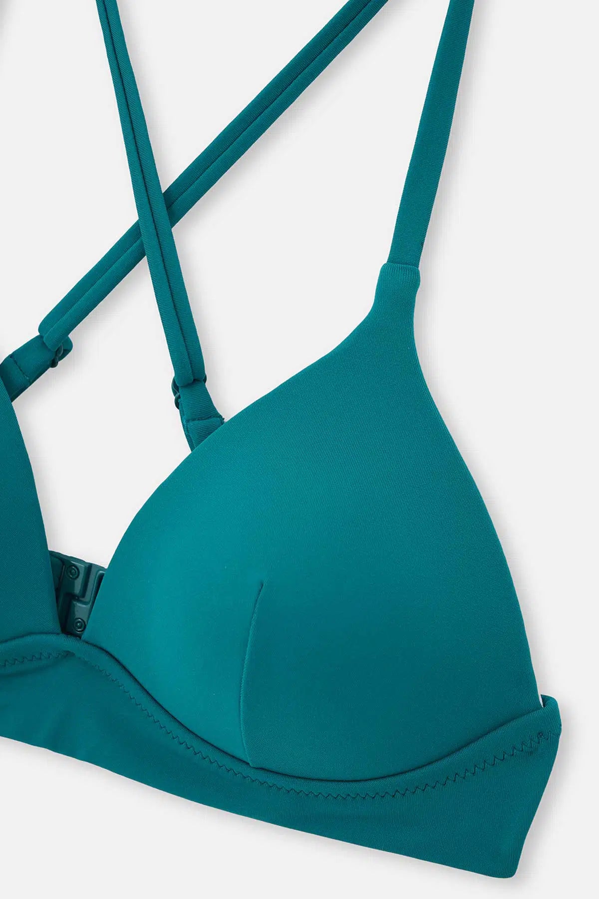 Petrol Bralet Balensiz Bikini Üstü