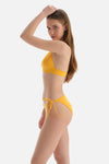 Sarı Bralet Balensiz Bikini Üstü