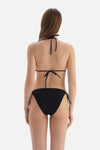 Siyah Üçgen Küçük Bikini Üstü