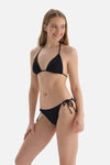Siyah Üçgen Küçük Bikini Üstü