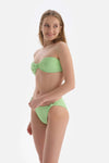 Yeşil Straplez Bikini Üstü