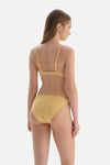 Sarı Balensiz Bralet Bikini Üstü