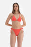 Turuncu Üçgen Küçük Bikini Üstü