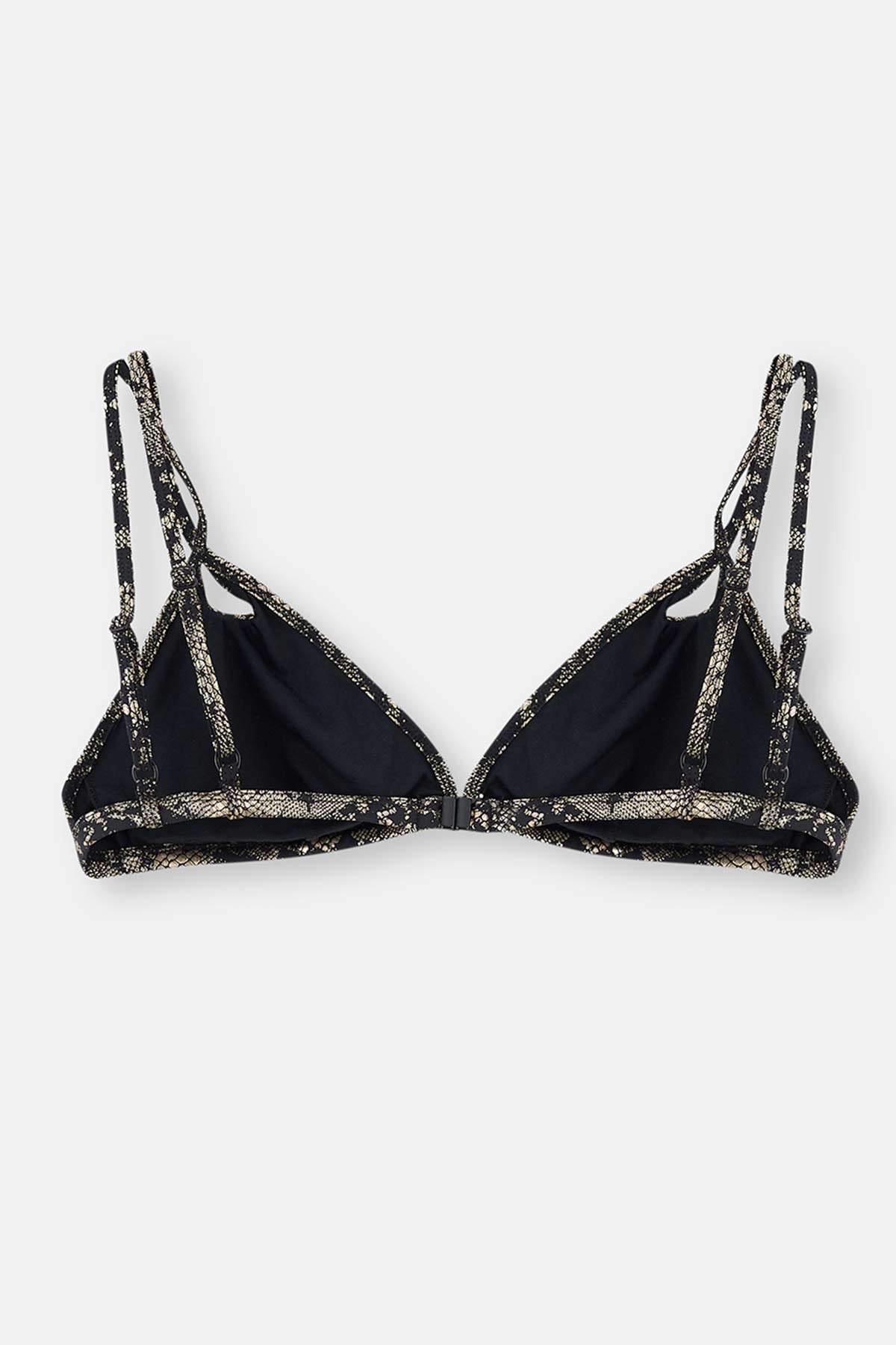 Siyah Üçgen Küçük Bikini Üstü