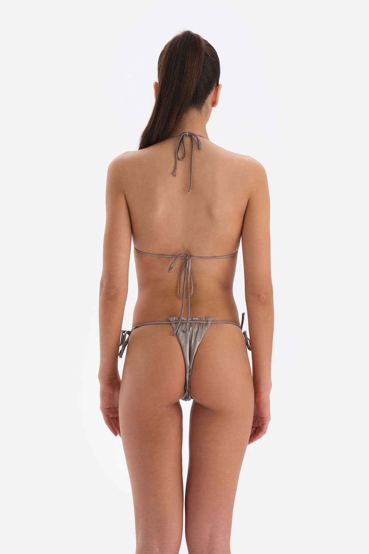 Vizon Straplez Bikini Üstü
