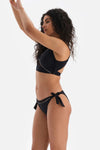 Siyah Halter Yaka Bikini Üstü
