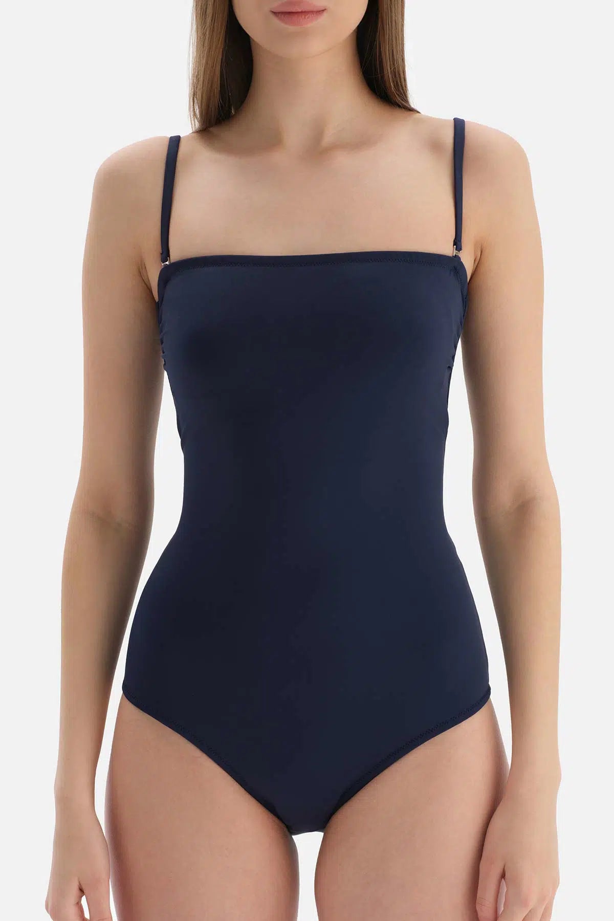 Lacivert Straplez Mayo