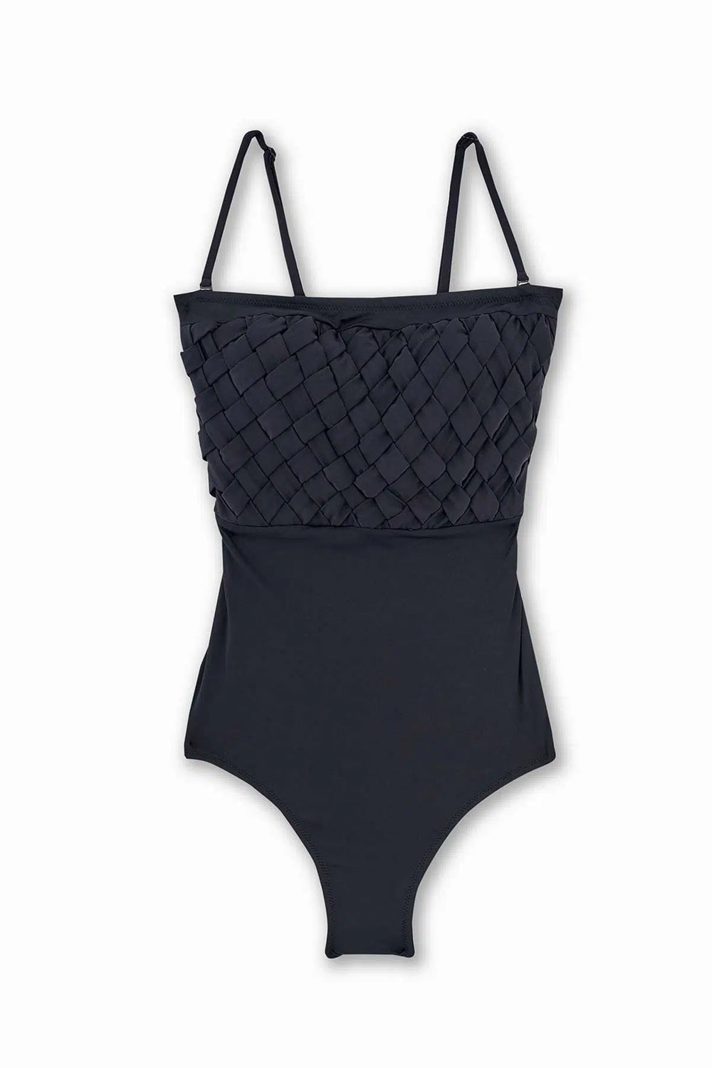 Siyah Balensiz Straplez Mayo