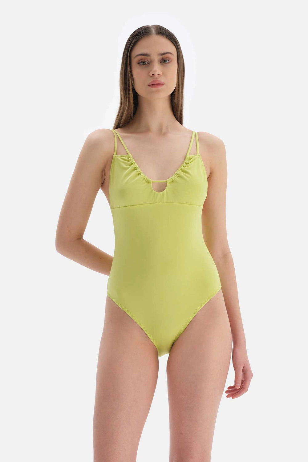 Yeşil Ip Askılı Mayo