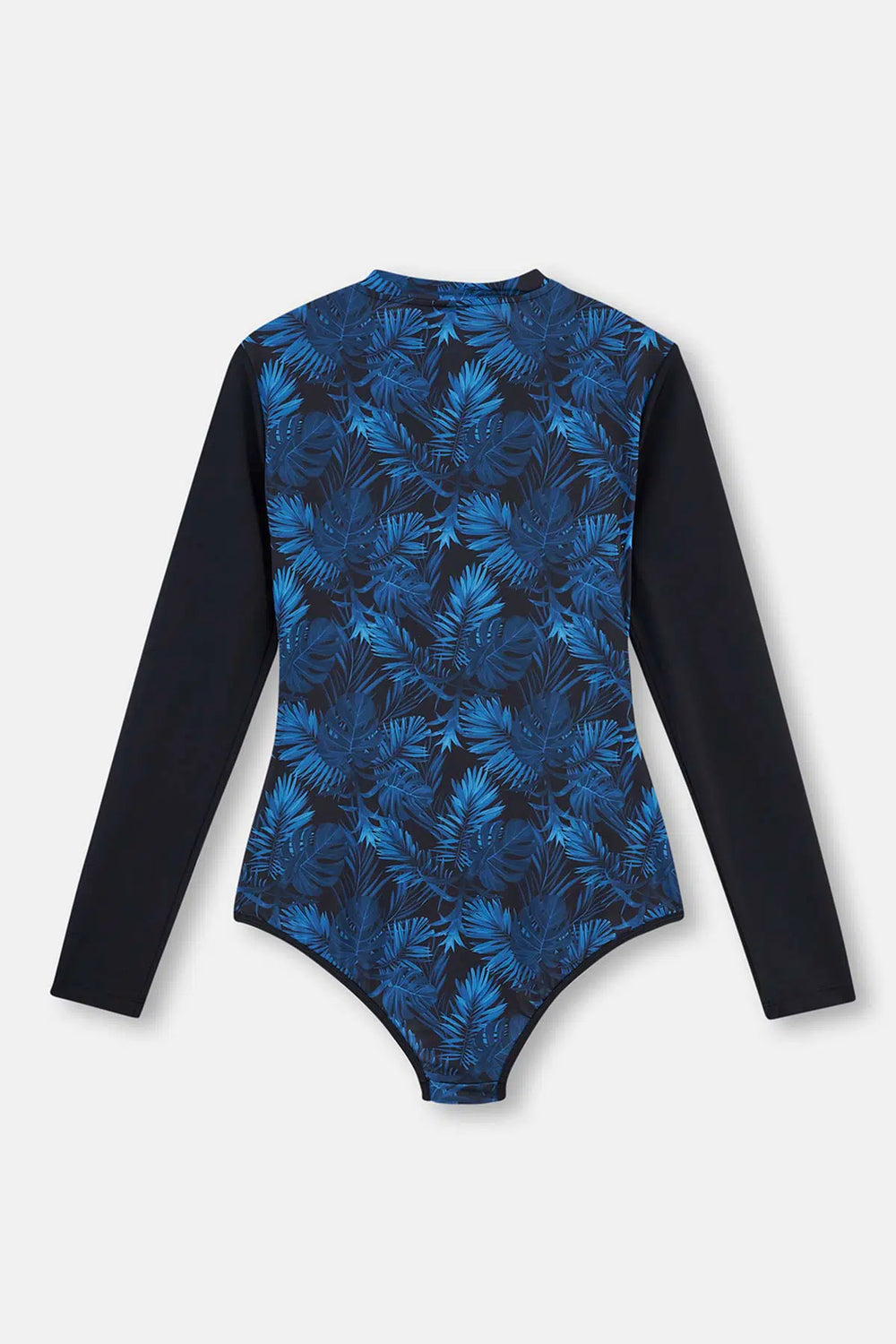 Siyah Fermuarlı Uzun Kol 4 Parçalı Tesettür Mayo Seti