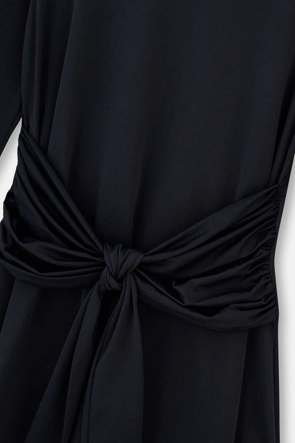 Siyah Uzun Kol 4 Parçalı Tesettür Mayo Seti