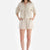 Bej Keten Şort