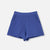 Mavi Keten Şort