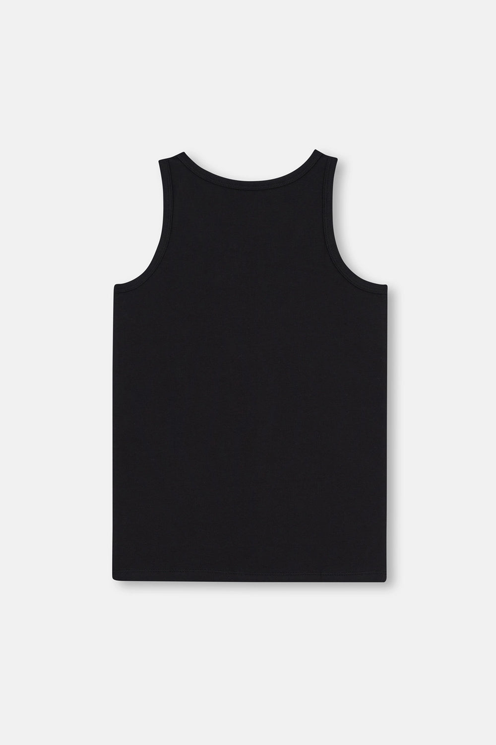 Beyaz-Siyah 2'Li Erkek Çocuk Pamuklu Atlet