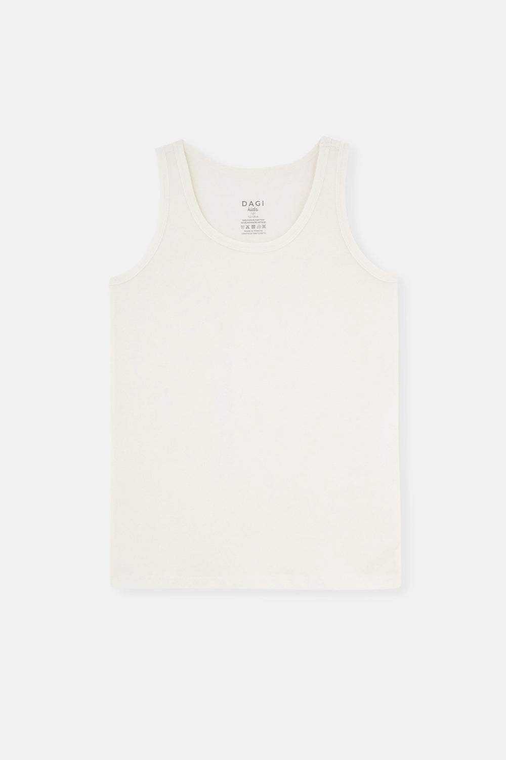 Beyaz 2'Li Erkek Çocuk Pamuklu Atlet