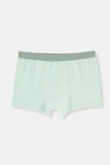 Yeşil 2'Li Erkek Çocuk Pamuklu Boxer