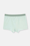 Yeşil 2'Li Erkek Çocuk Pamuklu Boxer