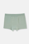 Yeşil 2'Li Erkek Çocuk Pamuklu Boxer