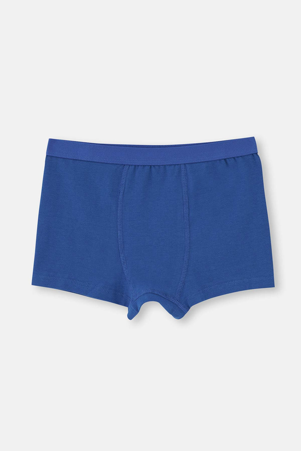 Mavi 2'Li Erkek Çocuk Pamuklu Boxer