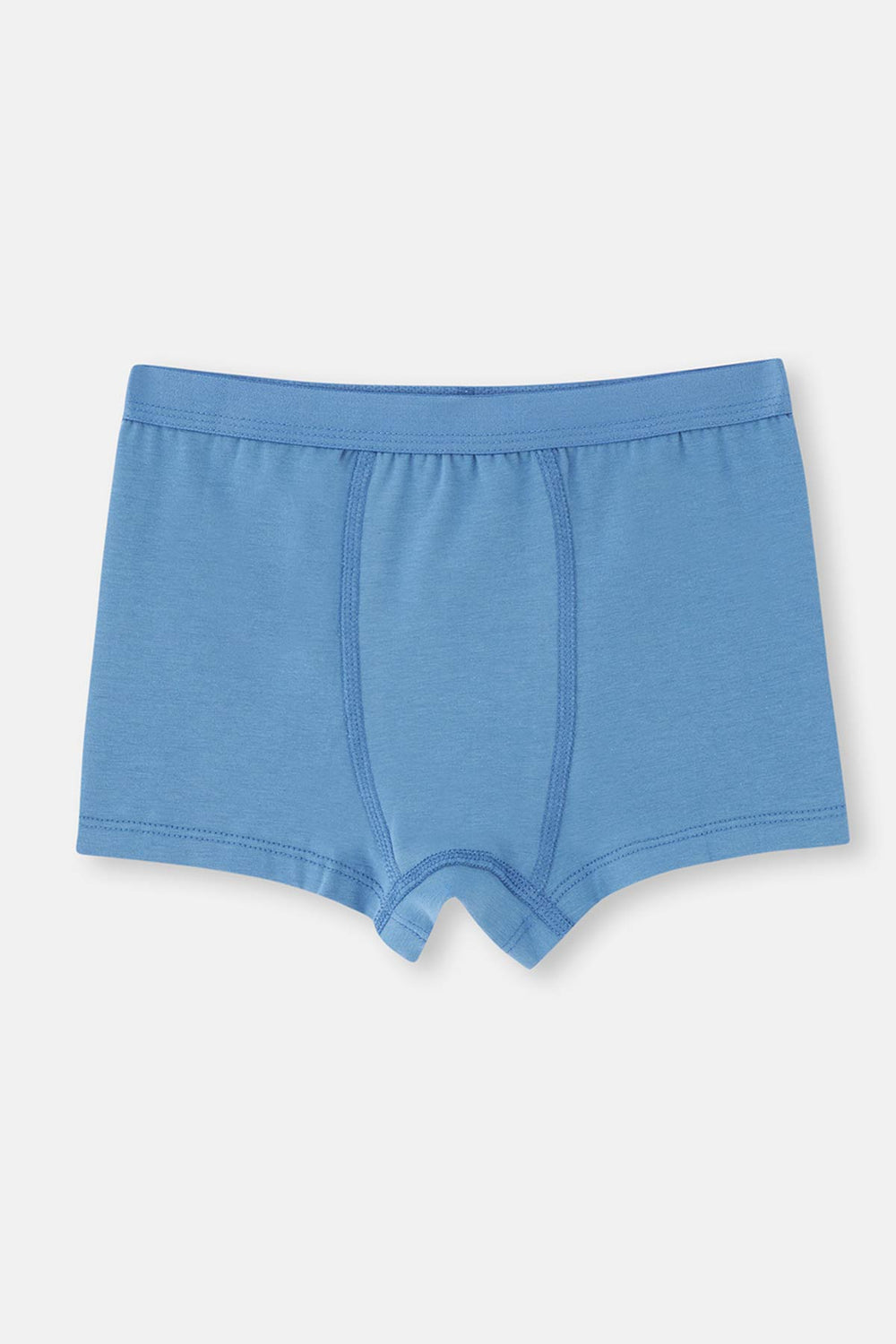 Mavi-Grimelanj 2'Li Erkek Çocuk Pamuklu Boxer