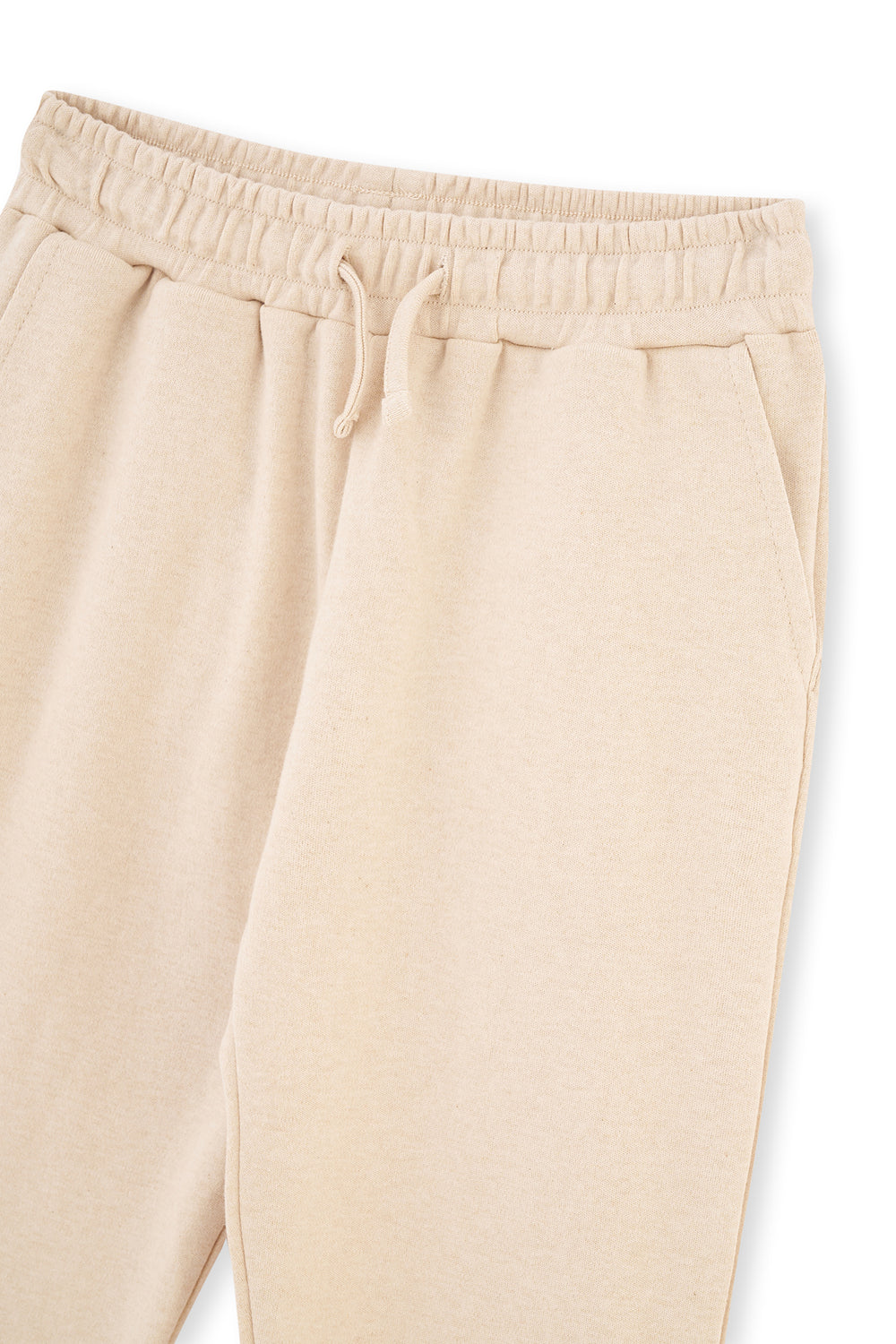 Bej Melanj Jogger Paça Eşofman Altı