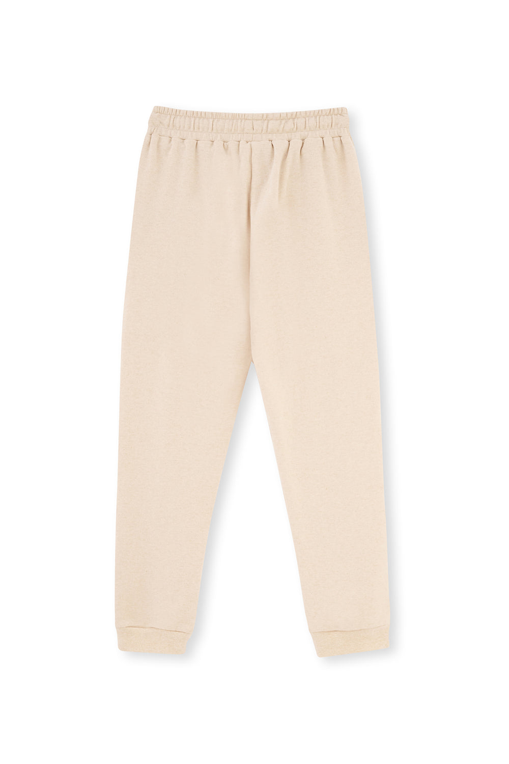 Bej Melanj Jogger Paça Eşofman Altı