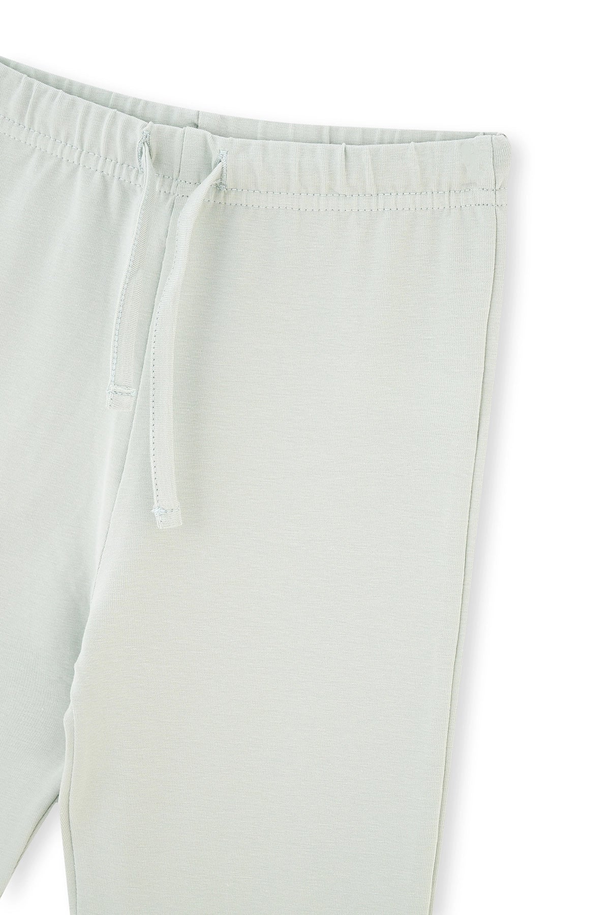 Yeşil Çiçek Baskı Detaylı Uzun Kollu Bisiklet Yaka Pijama Takımı