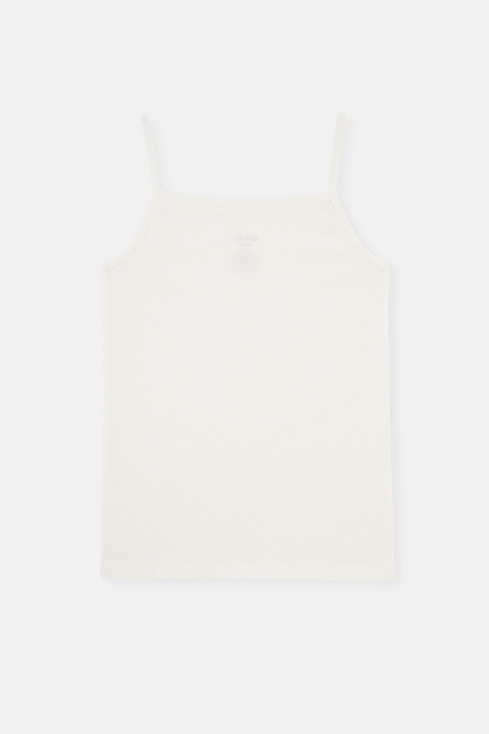 Beyaz 2'Li Kız Çocuk Pamuk Atlet