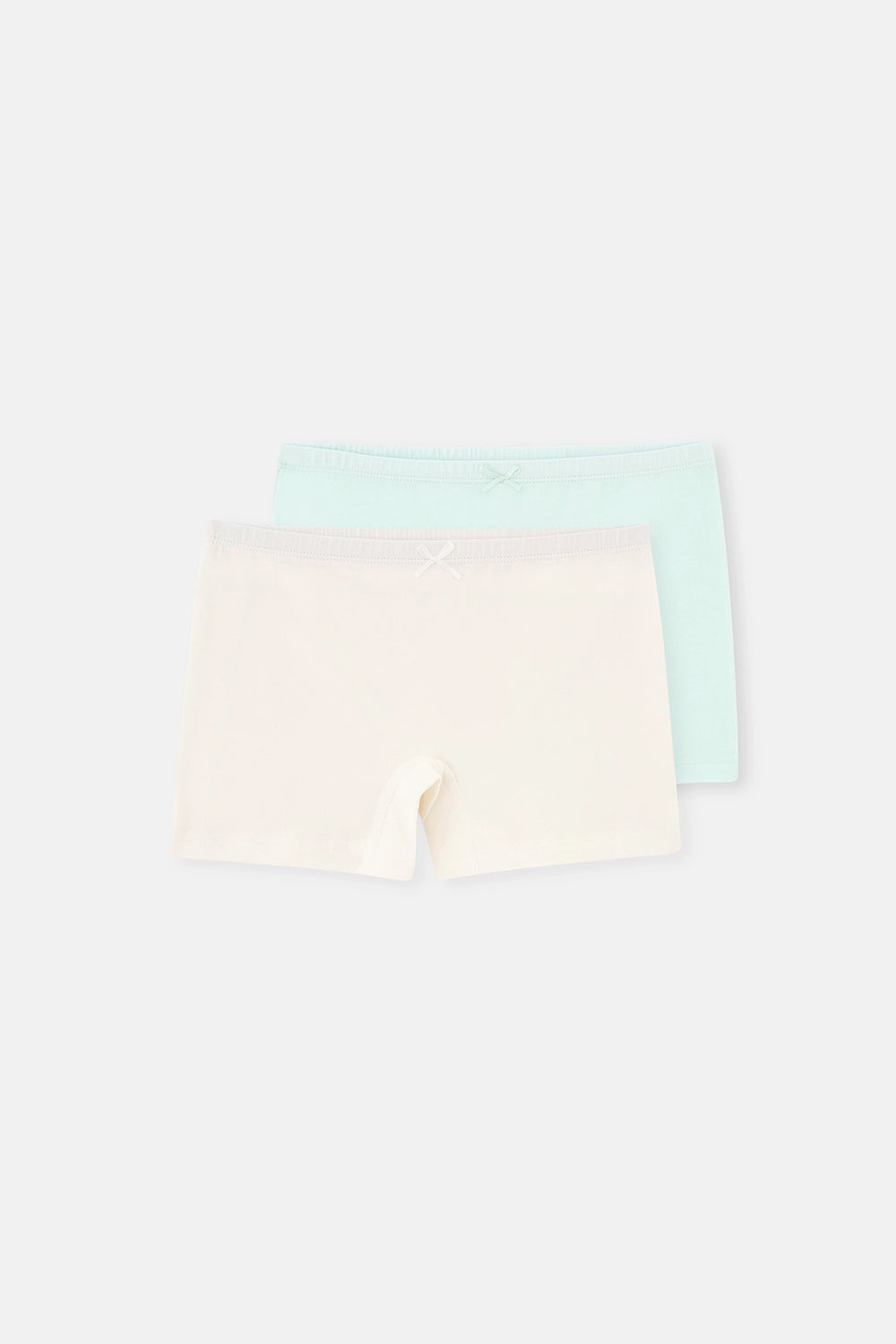 Multicolor 2'Li Kız Çocuk Boxer